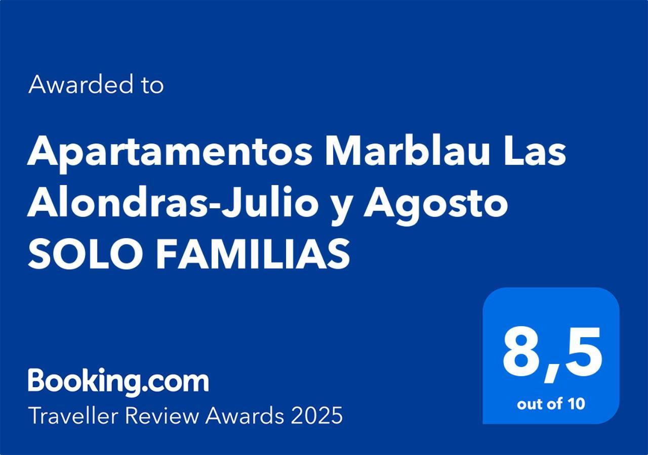 Apartamentos Marblau Las Alondras-Julio Y Agosto Solo Familias غانديا المظهر الخارجي الصورة